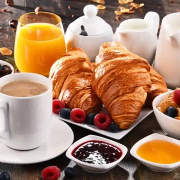 Breakfast included